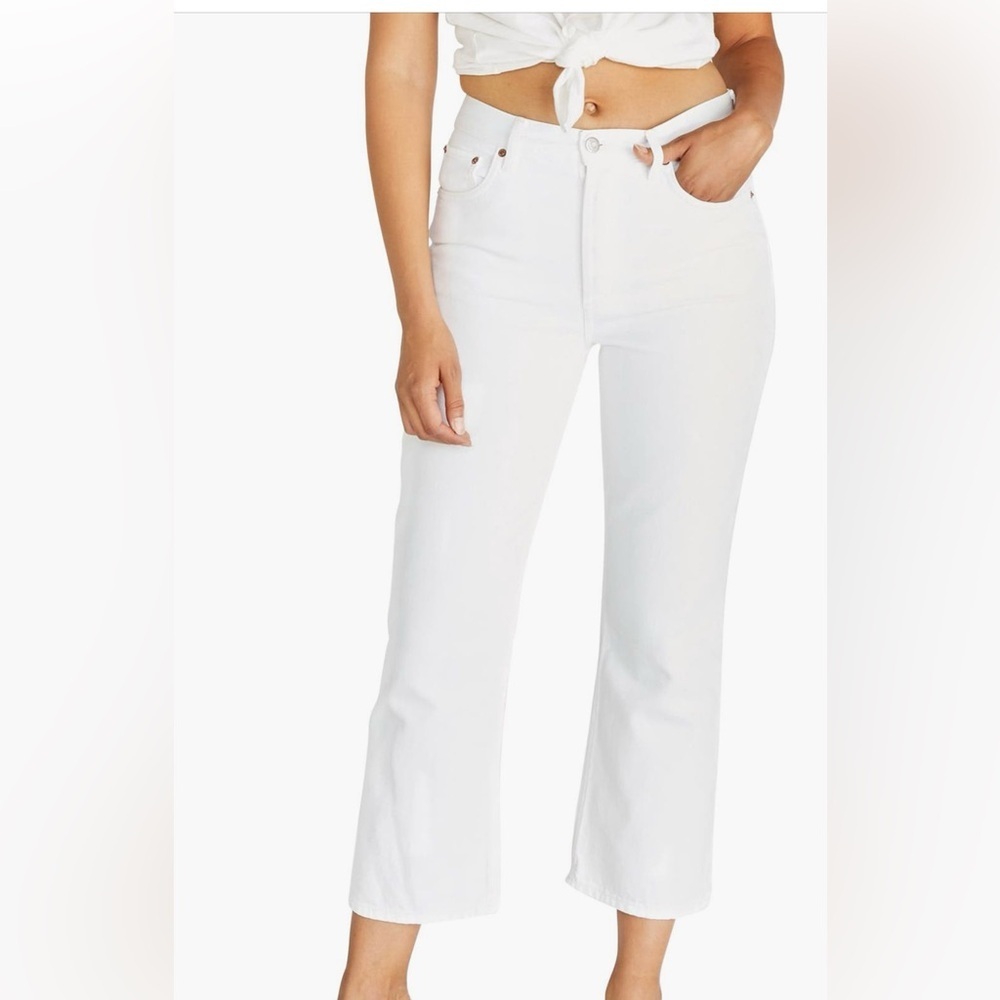 Etica Josie Pop Crop High Rise
Jeans (Vintage White)